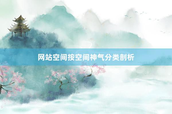 网站空间按空间神气分类剖析
